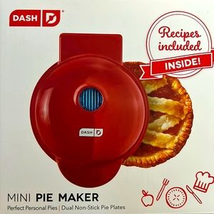 NEW! Dash Mini Pie Maker - red